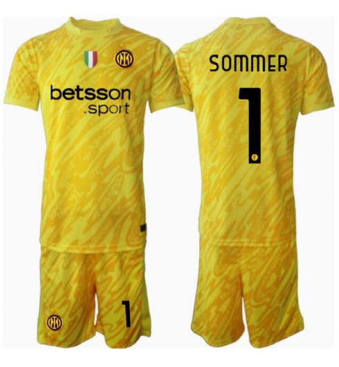 Köpa Billiga Barn Inter Milan Målvakt Bortatröja 2024/25 Yann Sommer 1 Kortärmad (+ Korta byxor) 1 Köpa Billiga Barn Inter Milan Målvakt Bortatröja 2024/25 Yann Sommer 1 Kortärmad (+ Korta byxor)