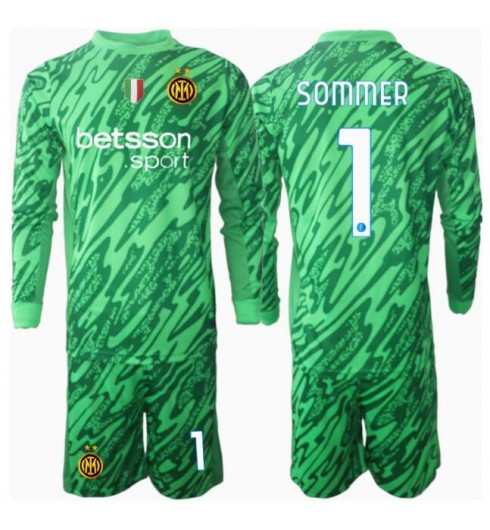 Köpa Billiga Barn Inter Milan Målvakt Hemmatröja 2024/25 Yann Sommer 1 Långärmad (+ Korta byxor) 1 Köpa Billiga Barn Inter Milan Målvakt Hemmatröja 2024/25 Yann Sommer 1 Långärmad (+ Korta byxor)