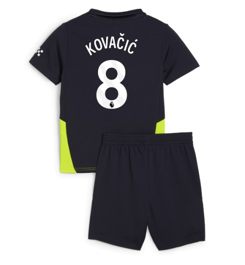 Köpa Billiga Barn Manchester City Bortatröja 2024/25 Mateo Kovačić 8 Kortärmad (+ Korta byxor) 1 Köpa Billiga Barn Manchester City Bortatröja 2024/25 Mateo Kovačić 8 Kortärmad (+ Korta byxor)