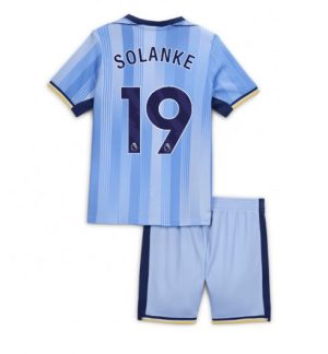 Köpa Billiga Barn Tottenham Hotspur Bortatröja 2024/25 Dominic Solanke 19 Kortärmad (+ Korta byxor)