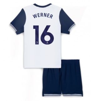 Köpa Billiga Barn Tottenham Hotspur Hemmatröja 2024/25 Timo Werner 16 Kortärmad (+ Korta byxor)