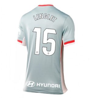 Köpa Billiga Dam Atlético Madrid Bortatröja 2024/25 Clement Lenglet 15 Kortärmad