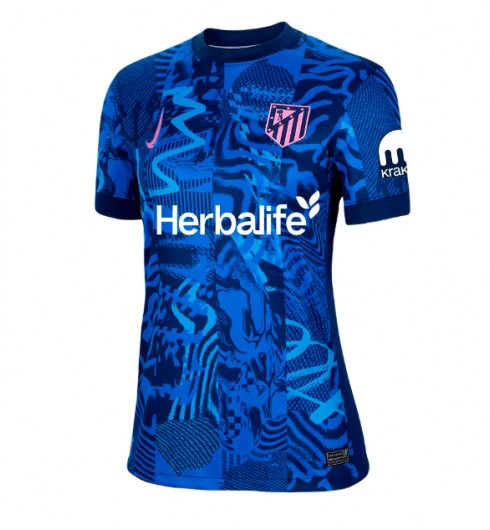Köpa Billiga Dam Atlético Madrid Tredjetröja 2024/25 Clement Lenglet 15 Kortärmad-1