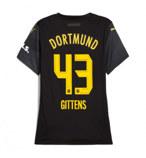 Köpa Billiga Dam Borussia Dortmund Bortatröja 2024/25 Jamie Bynoe-Gittens 43 Kortärmad 1 Köpa Billiga Dam Borussia Dortmund Bortatröja 2024/25 Jamie Bynoe-Gittens 43 Kortärmad