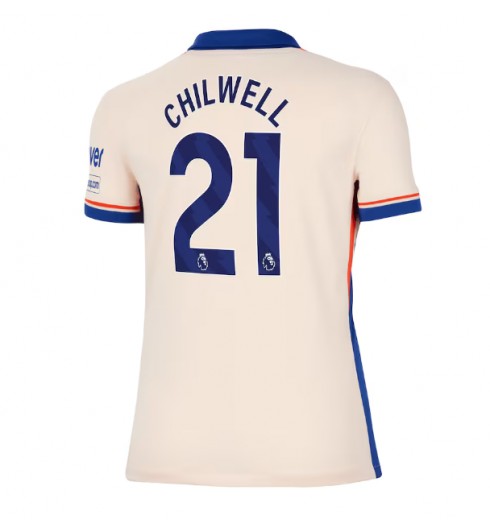 Köpa Billiga Dam Chelsea Bortatröja 2024/25 Ben Chilwell 21 Kortärmad 1 Köpa Billiga Dam Chelsea Bortatröja 2024/25 Ben Chilwell 21 Kortärmad