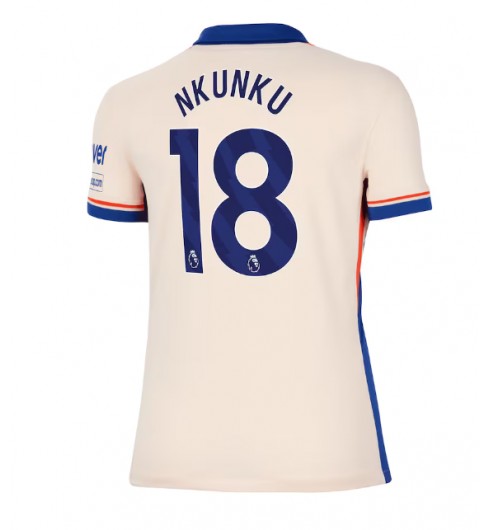 Köpa Billiga Dam Chelsea Bortatröja 2024/25 Christopher Nkunku 18 Kortärmad 1 Köpa Billiga Dam Chelsea Bortatröja 2024/25 Christopher Nkunku 18 Kortärmad
