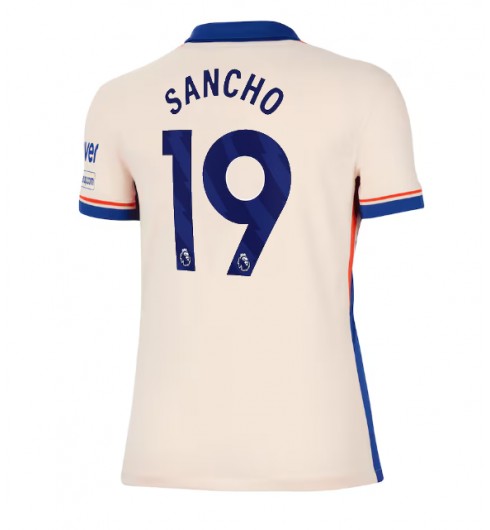Köpa Billiga Dam Chelsea Bortatröja 2024/25 Jadon Sancho 19 Kortärmad 1 Köpa Billiga Dam Chelsea Bortatröja 2024/25 Jadon Sancho 19 Kortärmad