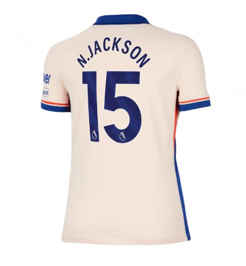 Köpa Billiga Dam Chelsea Bortatröja 2024/25 Nicolas Jackson 15 Kortärmad 1 Köpa Billiga Dam Chelsea Bortatröja 2024/25 Nicolas Jackson 15 Kortärmad