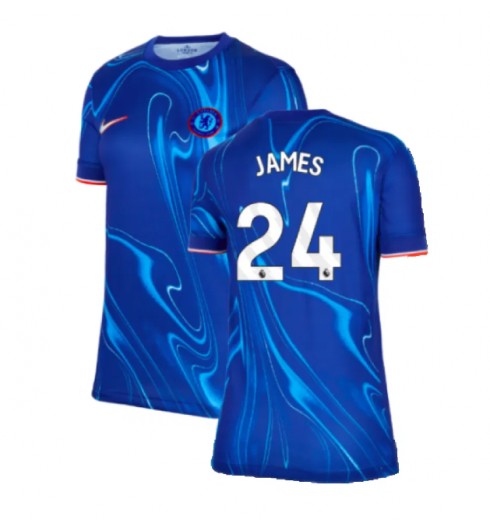Köpa Billiga Dam Chelsea Hemmatröja 2024/25 Reece James 24 Kortärmad 1 Köpa Billiga Dam Chelsea Hemmatröja 2024/25 Reece James 24 Kortärmad