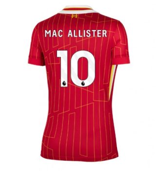 Köpa Billiga Dam Liverpool Hemmatröja 2024/25 Alexis Mac Allister 10 Kortärmad