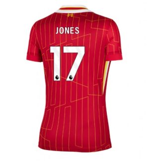 Köpa Billiga Dam Liverpool Hemmatröja 2024/25 Curtis Jones 17 Kortärmad