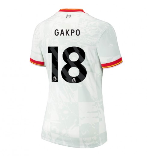 Köpa Billiga Dam Liverpool Tredjetröja 2024/25 Cody Gakpo 18 Kortärmad 1 Köpa Billiga Dam Liverpool Tredjetröja 2024/25 Cody Gakpo 18 Kortärmad