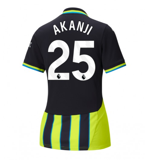 Köpa Billiga Dam Manchester City Bortatröja 2024/25 Manuel Akanji 25 Kortärmad 1 Köpa Billiga Dam Manchester City Bortatröja 2024/25 Manuel Akanji 25 Kortärmad