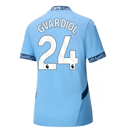 Köpa Billiga Dam Manchester City Hemmatröja 2024/25 Josko Gvardiol 24 Kortärmad 1 Köpa Billiga Dam Manchester City Hemmatröja 2024/25 Josko Gvardiol 24 Kortärmad