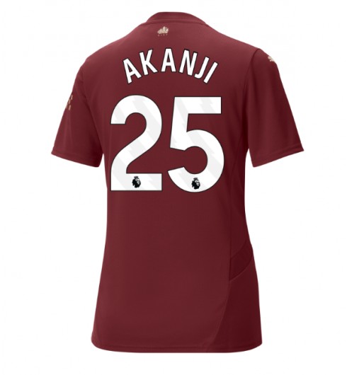 Köpa Billiga Dam Manchester City Tredjetröja 2024/25 Manuel Akanji 25 Kortärmad 1 Köpa Billiga Dam Manchester City Tredjetröja 2024/25 Manuel Akanji 25 Kortärmad