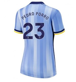 Köpa Billiga Dam Tottenham Hotspur Bortatröja 2024/25 Pedro Porro 23 Kortärmad