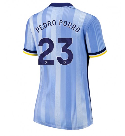 Köpa Billiga Dam Tottenham Hotspur Bortatröja 2024/25 Pedro Porro 23 Kortärmad