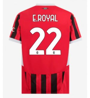 Köpa Billiga Herr AC Milan Hemmatröja 2024/25 Emerson Royal 22 Kortärmad