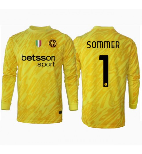 Köpa Billiga Herr Inter Milan Målvakt Bortatröja 2024/25 Yann Sommer 1 Långärmad 1 Köpa Billiga Herr Inter Milan Målvakt Bortatröja 2024/25 Yann Sommer 1 Långärmad