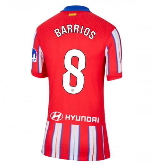 Köpa Dam Atlético Madrid Hemmatröja 2024/25 Pablo Barrios 8 Kortärmad 1 Köpa Dam Atlético Madrid Hemmatröja 2024/25 Pablo Barrios 8 Kortärmad