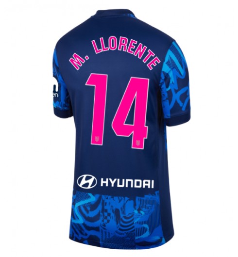 Köpa Dam Atlético Madrid Tredjetröja 2024/25 Marcos Llorente 14 Kortärmad 1 Köpa Dam Atlético Madrid Tredjetröja 2024/25 Marcos Llorente 14 Kortärmad