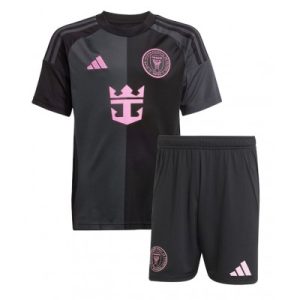 Inter Miami 2025/26 Bortatröja Barn Set – Kortärmad Fotbollströja med Shorts