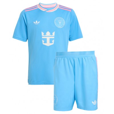 Inter Miami 2025/26 Tredjetröja Barn Set – Kortärmad Fotbollströja med Shorts 1 Inter Miami 2025/26 Tredjetröja Barn Set – Kortärmad Fotbollströja med Shorts