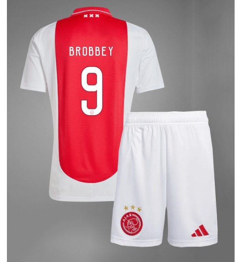 Köpa Billiga Barn AFC Ajax Hemmatröja 2024/25 Brian Brobbey 9 Kortärmad (+ Korta byxor) 1 Köpa Billiga Barn AFC Ajax Hemmatröja 2024/25 Brian Brobbey 9 Kortärmad (+ Korta byxor)