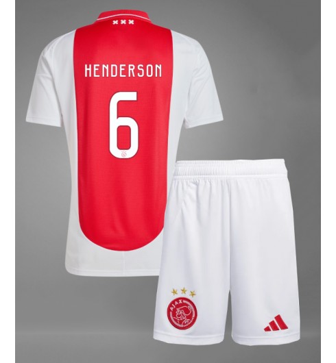 Köpa Billiga Barn AFC Ajax Hemmatröja 2024/25 Jordan Henderson 6 Kortärmad (+ Korta byxor) 1 Köpa Billiga Barn AFC Ajax Hemmatröja 2024/25 Jordan Henderson 6 Kortärmad (+ Korta byxor)