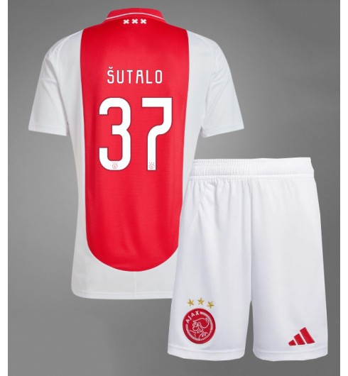 Köpa Billiga Barn AFC Ajax Hemmatröja 2024/25 Josip Šutalo 37 Kortärmad (+ Korta byxor) 1 Köpa Billiga Barn AFC Ajax Hemmatröja 2024/25 Josip Šutalo 37 Kortärmad (+ Korta byxor)