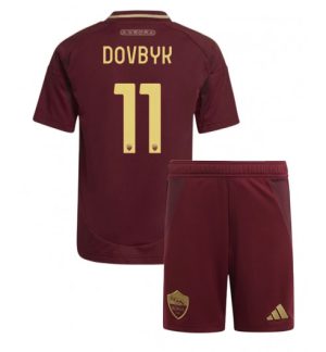 Köpa Billiga Barn AS Roma Hemmatröja 2024/25 Artem Dovbyk 11 Kortärmad (+ Korta byxor)