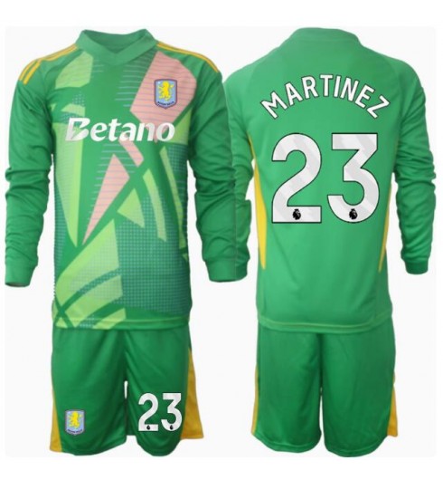 Köpa Billiga Barn Aston Villa Målvakt Hemmatröja 2024/25 Emiliano Martinez 23 Långärmad (+ Korta byxor) 1 Köpa Billiga Barn Aston Villa Målvakt Hemmatröja 2024/25 Emiliano Martinez 23 Långärmad (+ Korta byxor)