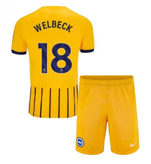 Köpa Billiga Barn Brighton & Hove Albion FC Bortatröja 2024/25 Danny Welbeck 18 Kortärmad (+ Korta byxor) 1 Köpa Billiga Barn Brighton & Hove Albion FC Bortatröja 2024/25 Danny Welbeck 18 Kortärmad (+ Korta byxor)