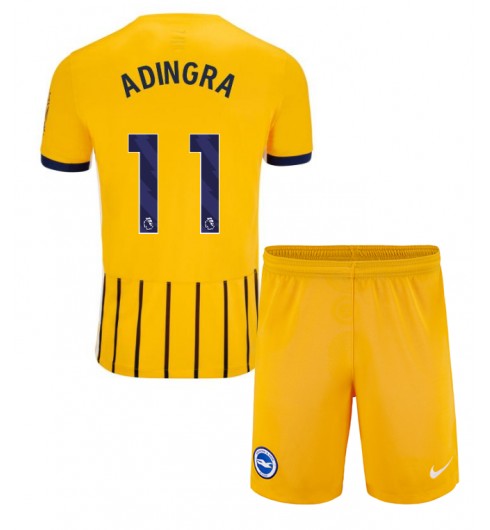 Köpa Billiga Barn Brighton & Hove Albion FC Bortatröja 2024/25 Simon Adingra 11 Kortärmad (+ Korta byxor) Köpa Billiga Barn Brighton & Hove Albion FC Bortatröja 2024/25 Simon Adingra 11 Kortärmad (+ Korta byxor)