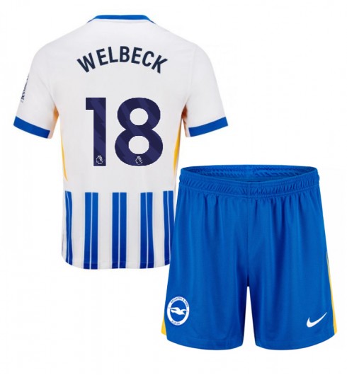 Köpa Billiga Barn Brighton & Hove Albion FC Hemmatröja 2024/25 Danny Welbeck 18 Kortärmad (+ Korta byxor) 1 Köpa Billiga Barn Brighton & Hove Albion FC Hemmatröja 2024/25 Danny Welbeck 18 Kortärmad (+ Korta byxor)