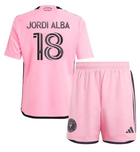 Köpa Billiga Barn Inter Miami Hemmatröja 2024/25 Jordi Alba 18 Kortärmad (+ Korta byxor) 1 Köpa Billiga Barn Inter Miami Hemmatröja 2024/25 Jordi Alba 18 Kortärmad (+ Korta byxor)