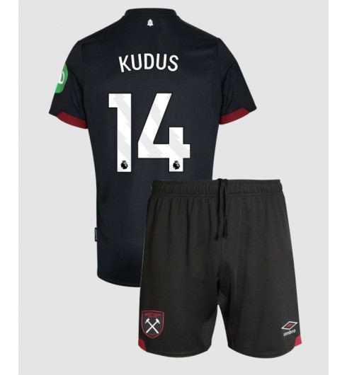 Köpa Billiga Barn West Ham United Bortatröja 2024/25 Mohammed Kudus 14 Kortärmad (+ Korta byxor) 1 Köpa Billiga Barn West Ham United Bortatröja 2024/25 Mohammed Kudus 14 Kortärmad (+ Korta byxor)