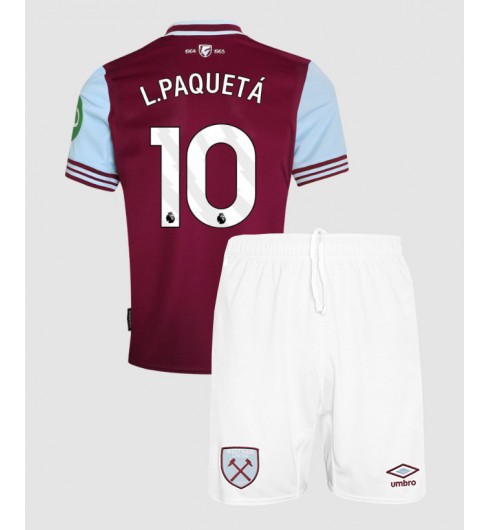 Köpa Billiga Barn West Ham United Hemmatröja 2024/25 Lucas Paquetá 10 Kortärmad (+ Korta byxor) 1 Köpa Billiga Barn West Ham United Hemmatröja 2024/25 Lucas Paquetá 10 Kortärmad (+ Korta byxor)