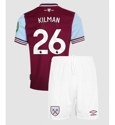 Köpa Billiga Barn West Ham United Hemmatröja 2024/25 Max Kilman 26 Kortärmad (+ Korta byxor) 1 Köpa Billiga Barn West Ham United Hemmatröja 2024/25 Max Kilman 26 Kortärmad (+ Korta byxor)