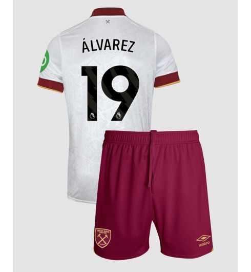 Köpa Billiga Barn West Ham United Tredjetröja 2024/25 Edson Alvarez 19 Kortärmad (+ Korta byxor) 1 Köpa Billiga Barn West Ham United Tredjetröja 2024/25 Edson Alvarez 19 Kortärmad (+ Korta byxor)