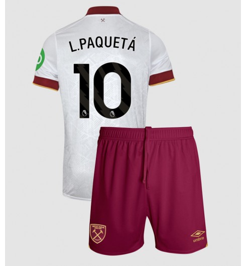 Köpa Billiga Barn West Ham United Tredjetröja 2024/25 Lucas Paquetá 10 Kortärmad (+ Korta byxor) 1 Köpa Billiga Barn West Ham United Tredjetröja 2024/25 Lucas Paquetá 10 Kortärmad (+ Korta byxor)