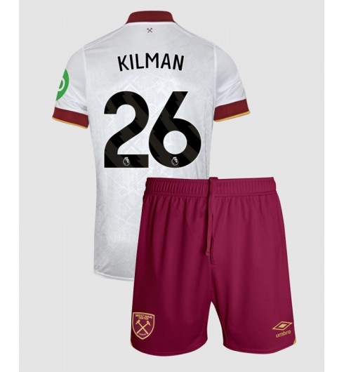 Köpa Billiga Barn West Ham United Tredjetröja 2024/25 Max Kilman 26 Kortärmad (+ Korta byxor) 1 Köpa Billiga Barn West Ham United Tredjetröja 2024/25 Max Kilman 26 Kortärmad (+ Korta byxor)