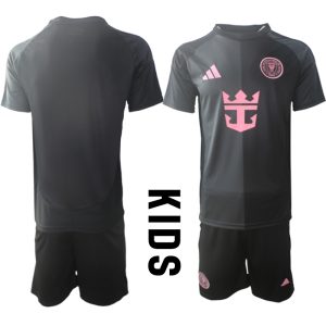 Köpa Fotbollströjor För Barn Inter Miami CF Bortatröja 2025/26 Fotbollssats Kortärmad (+ Shorts)