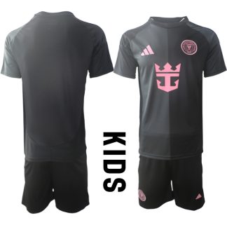 Köpa Fotbollströjor För Barn Inter Miami CF Bortatröja 2025/26 Fotbollssats Kortärmad (+ Shorts)