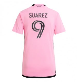 Köpa Fotbollströjor För Dam Inter Miami Hemmatröja 2024/25 Luis Suarez 9 Kortärmad