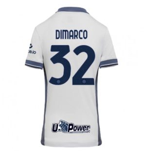 Köpa Fotbollströjor För Dam Inter Milan Bortatröja 2024/25 Federico Dimarco 32 Kortärmad