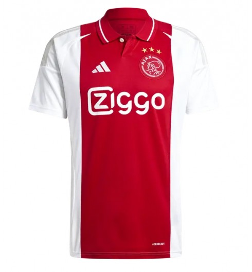 Köpa Fotbollströjor För Herr AFC Ajax Hemmatröja 2024/25 Jordan Henderson 6 Kortärmad 2 Köpa Fotbollströjor För Herr AFC Ajax Hemmatröja 2024/25 Jordan Henderson 6 Kortärmad-1