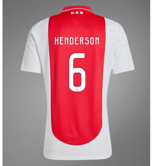 Köpa Fotbollströjor För Herr AFC Ajax Hemmatröja 2024/25 Jordan Henderson 6 Kortärmad 1 Köpa Fotbollströjor För Herr AFC Ajax Hemmatröja 2024/25 Jordan Henderson 6 Kortärmad