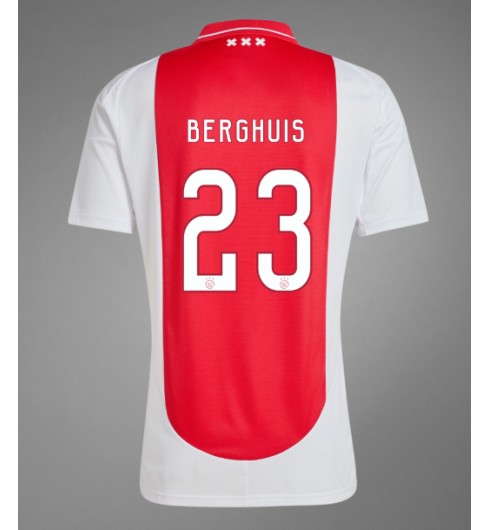 Köpa Fotbollströjor För Herr AFC Ajax Hemmatröja 2024/25 Steven Berghuis 23 Kortärmad 1 Köpa Fotbollströjor För Herr AFC Ajax Hemmatröja 2024/25 Steven Berghuis 23 Kortärmad