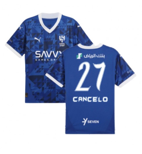 Köpa Fotbollströjor För Herr Al Hilal SFC Hemmatröja 2024/25 Joao Cancelo 27 Kortärmad 1 Köpa Fotbollströjor För Herr Al Hilal SFC Hemmatröja 2024/25 Joao Cancelo 27 Kortärmad